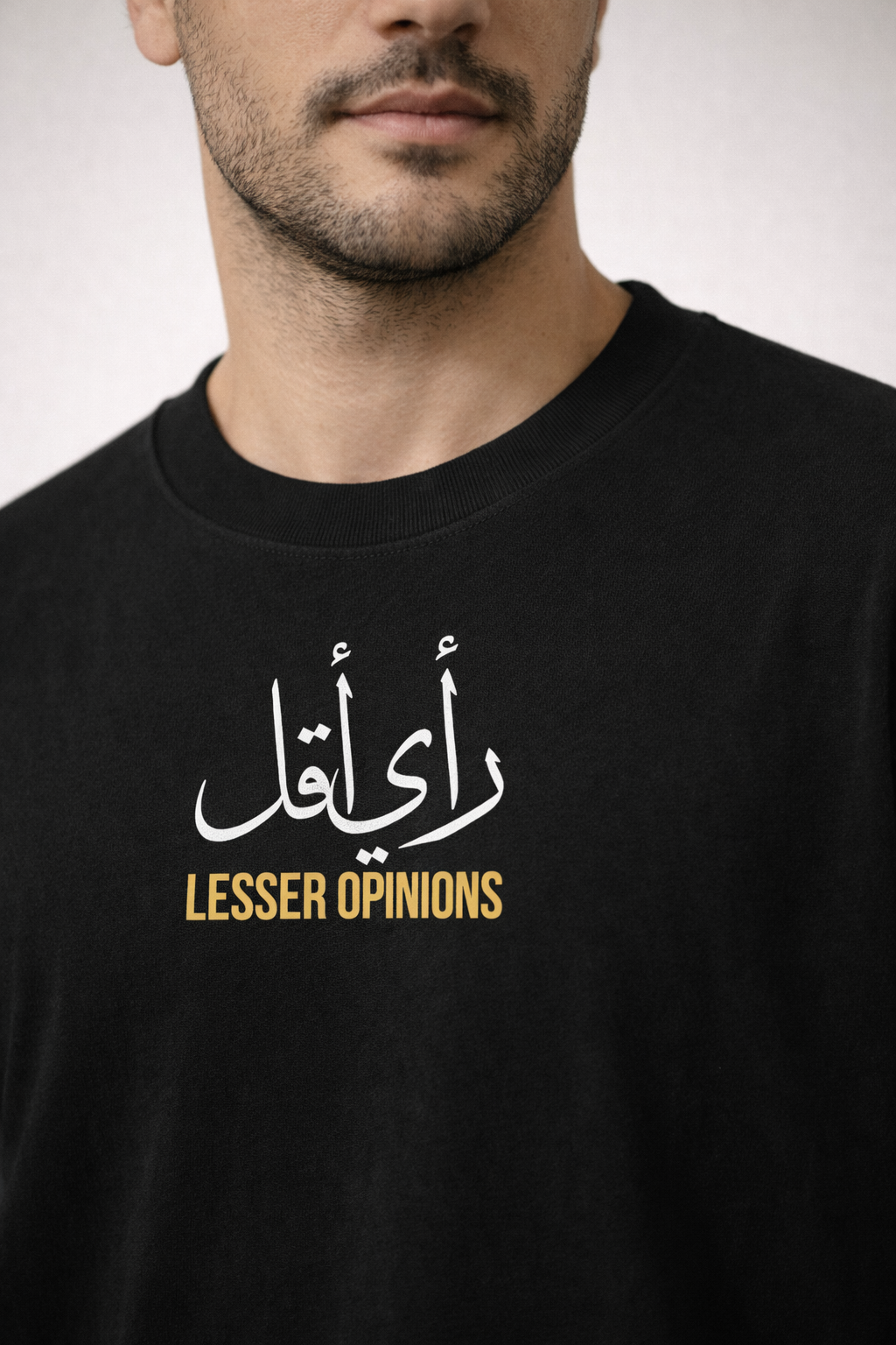 Arab Built x Arab as Fuck — “Lesser Opinions” Heavyweight Oversized Cotton T-Shirt