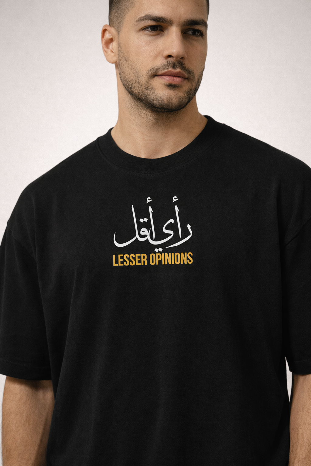 Arab Built x Arab as Fuck — “Lesser Opinions” Heavyweight Oversized Cotton T-Shirt