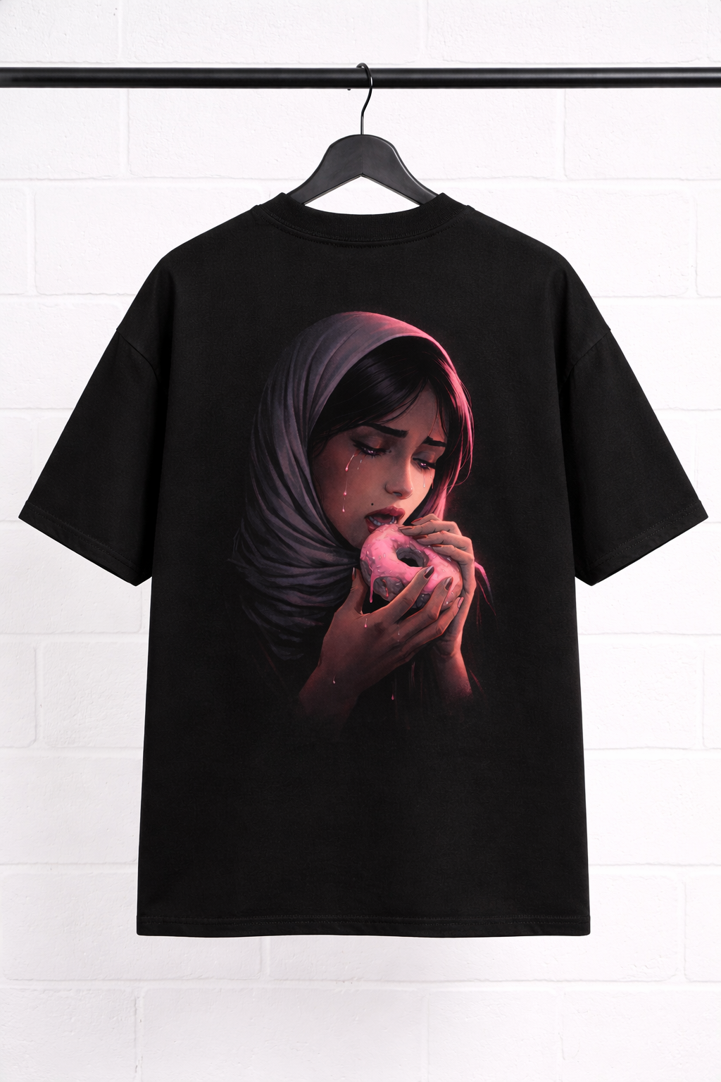 Arab Built x Arab as Fuck — “The First Bite” Heavyweight Oversized Cotton T-Shirt