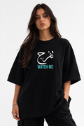 Arab Built x Arab as Fuck — “Watch Me” Heavyweight Oversized Cotton T-Shirt