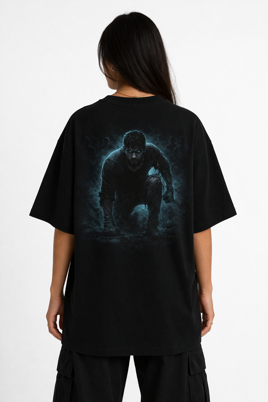 Arab Built x Arab as Fuck — “Watch Me” Heavyweight Oversized Cotton T-Shirt