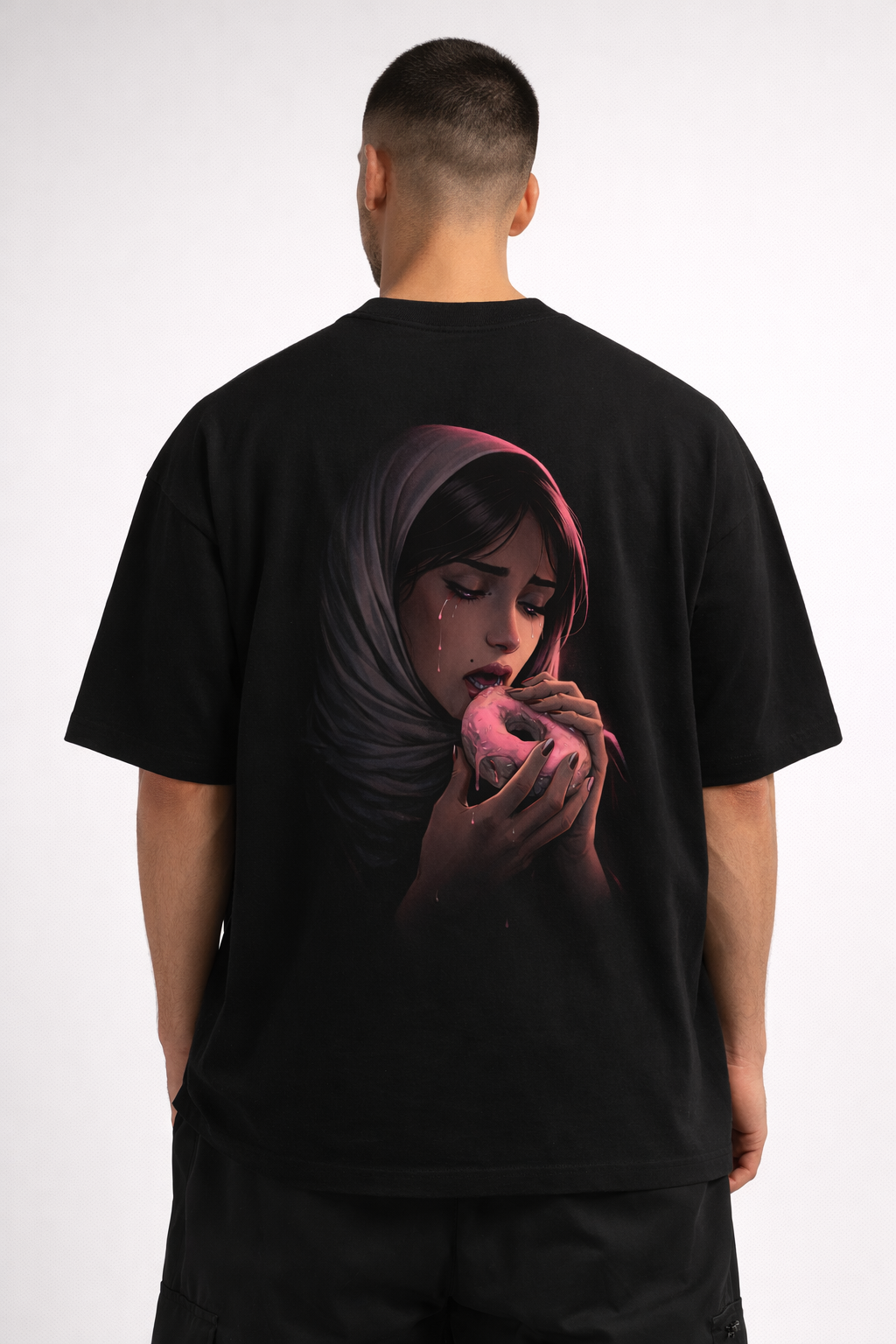 Arab Built x Arab as Fuck — “The First Bite” Heavyweight Oversized Cotton T-Shirt