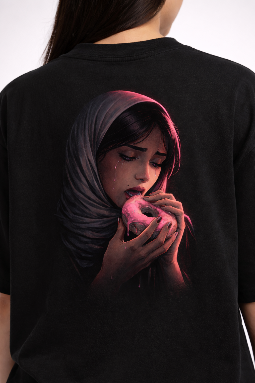 Arab Built x Arab as Fuck — “The First Bite” Heavyweight Oversized Cotton T-Shirt