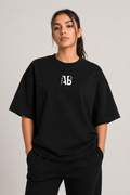 Arab Built — Vertical Back Heavyweight Oversized Cotton T-Shirt