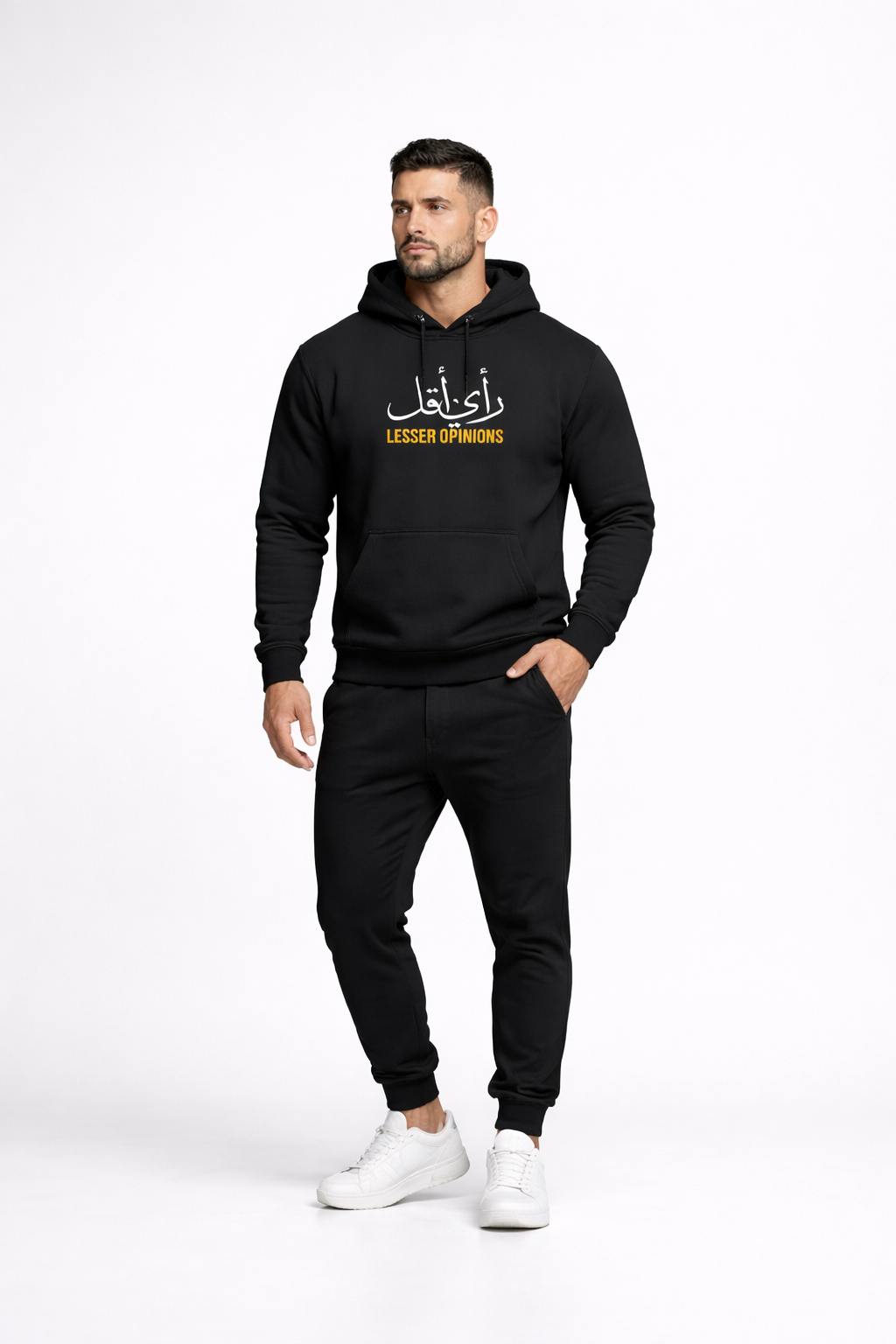 Arab Built x Arab as Fuck — “Lesser Opinions” Limited Edition Oversized Fleece Hoodie