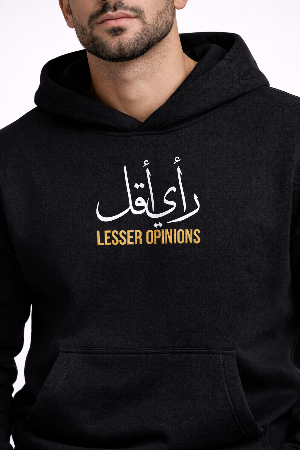Arab Built x Arab as Fuck — “Lesser Opinions” Limited Edition Oversized Fleece Hoodie