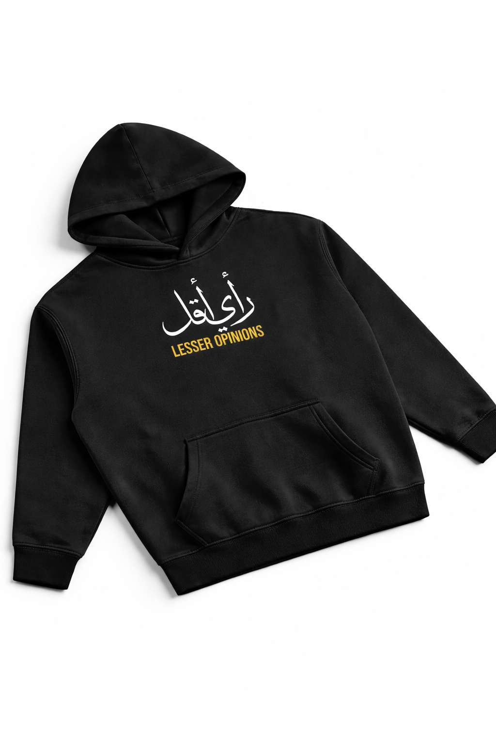 Arab Built x Arab as Fuck — “Lesser Opinions” Limited Edition Oversized Fleece Hoodie