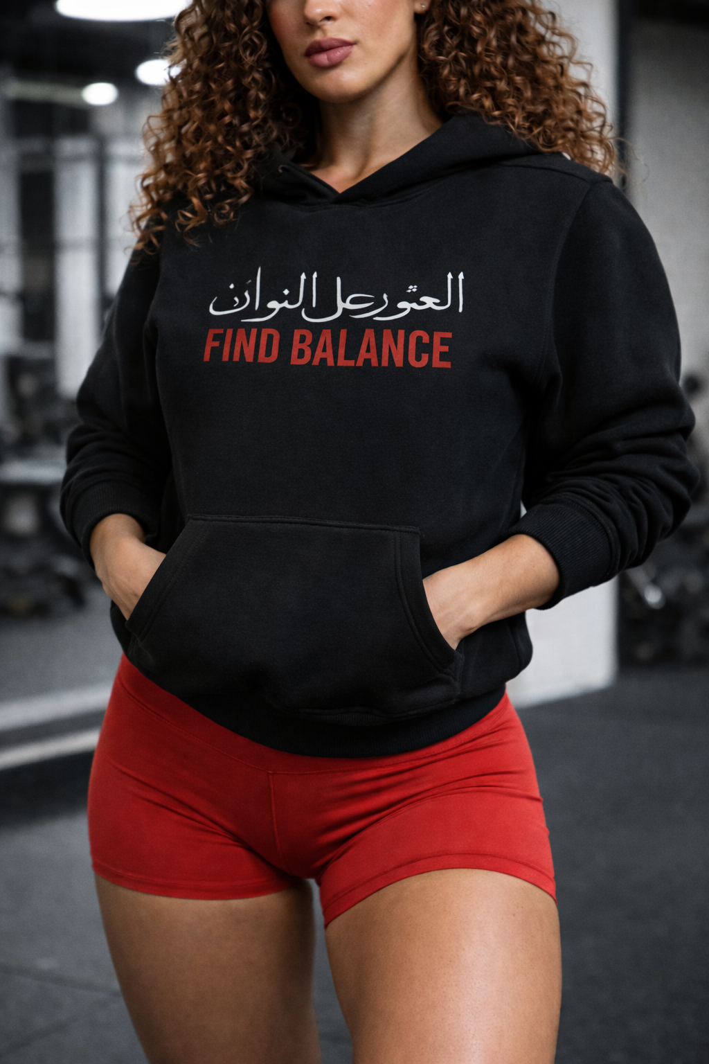 Arab Built x Arab as Fuck — “Find Balance” Limited Edition Oversized Fleece Hoodie