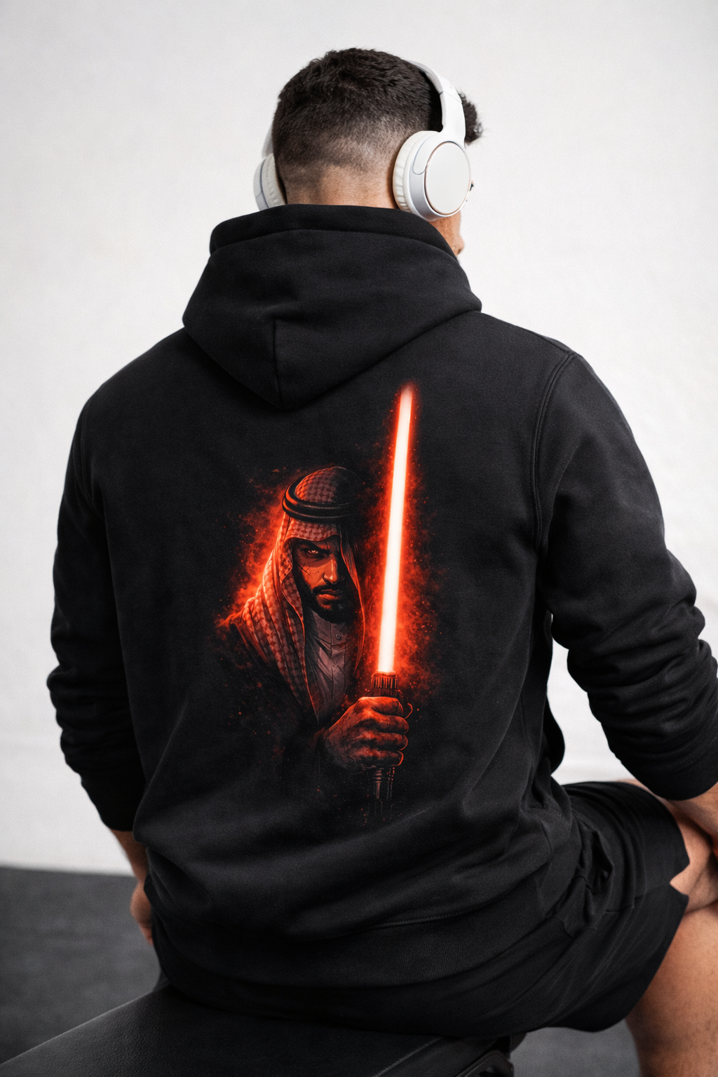 Arab Built x Arab as Fuck — “Find Balance” Limited Edition Oversized Fleece Hoodie