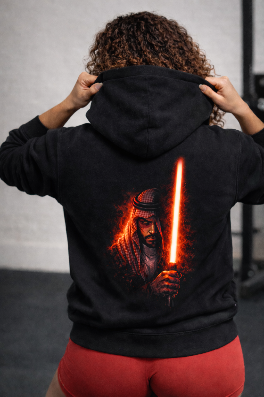 Arab Built x Arab as Fuck — “Find Balance” Limited Edition Oversized Fleece Hoodie