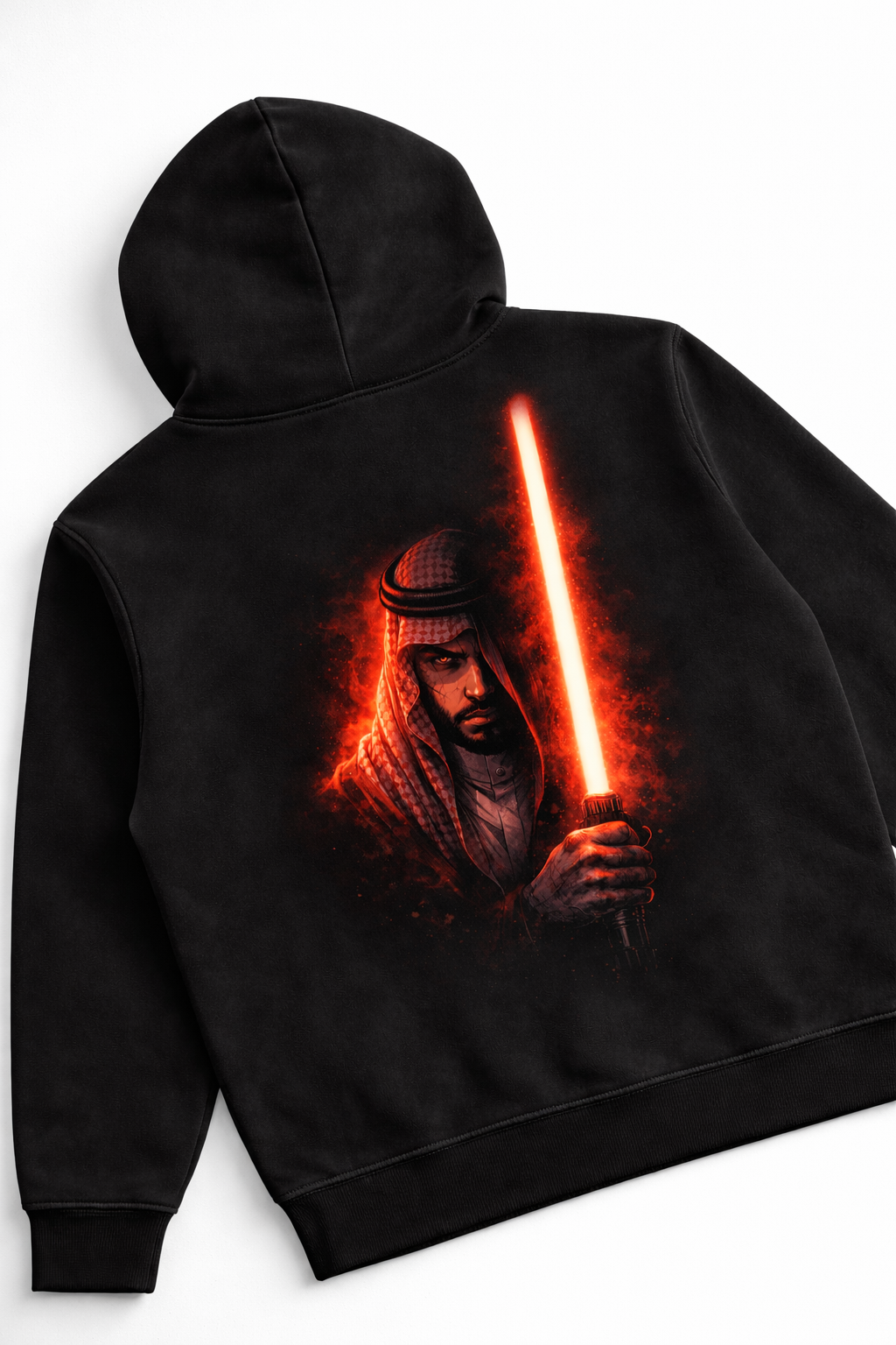 Arab Built x Arab as Fuck — “Find Balance” Limited Edition Oversized Fleece Hoodie
