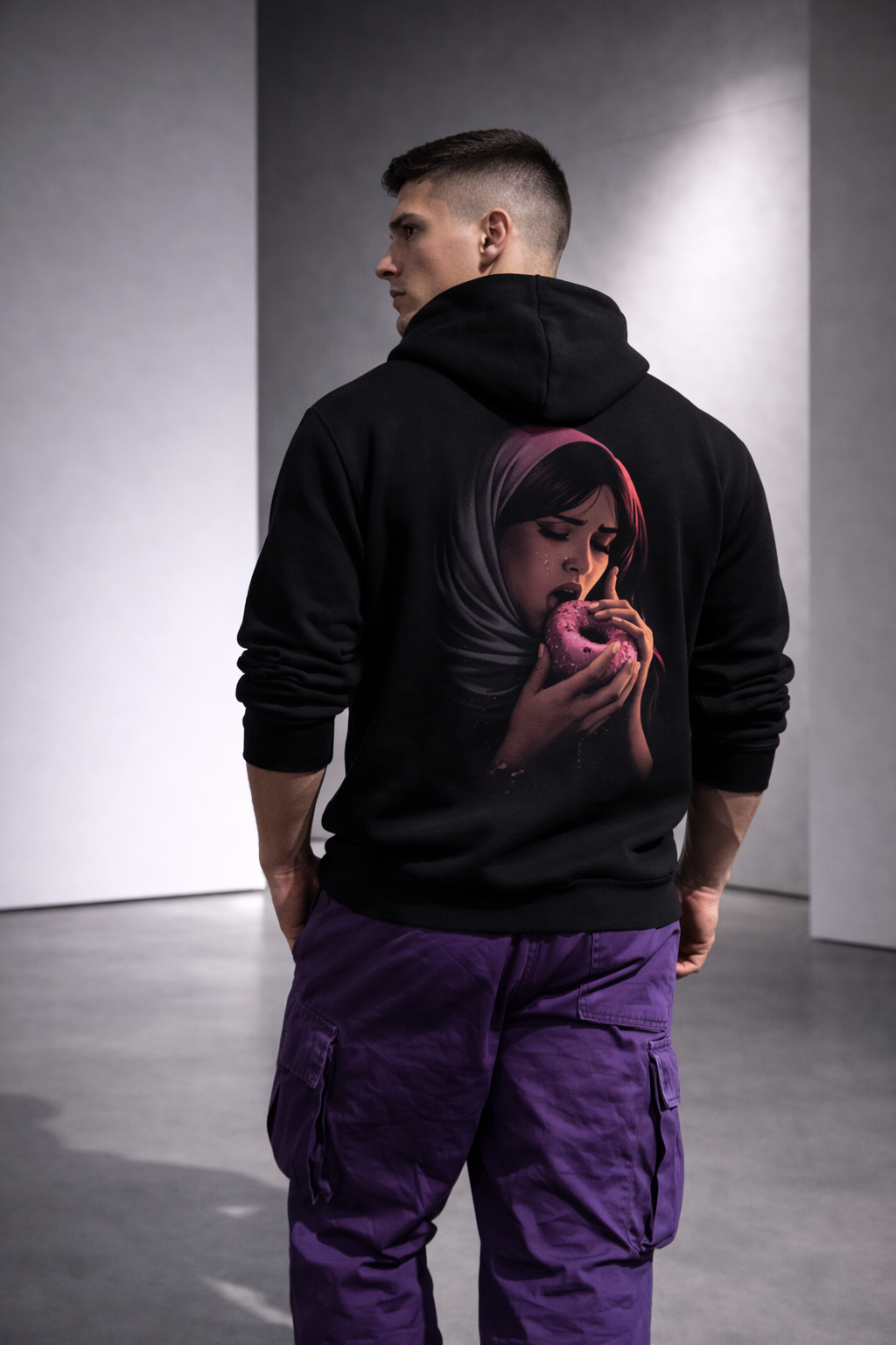 Arab Built x Arab as Fuck — “The First Bite” Limited Edition Oversized Fleece Hoodie