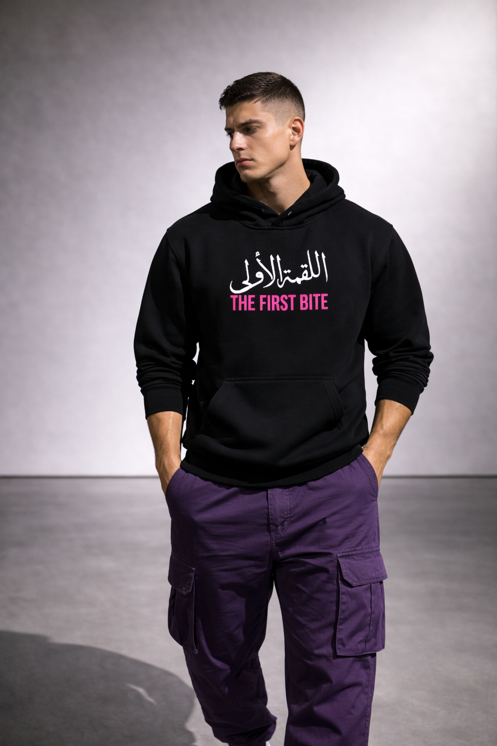 Arab Built x Arab as Fuck — “The First Bite” Limited Edition Oversized Fleece Hoodie
