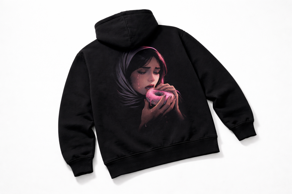 Arab Built x Arab as Fuck — “The First Bite” Limited Edition Oversized Fleece Hoodie