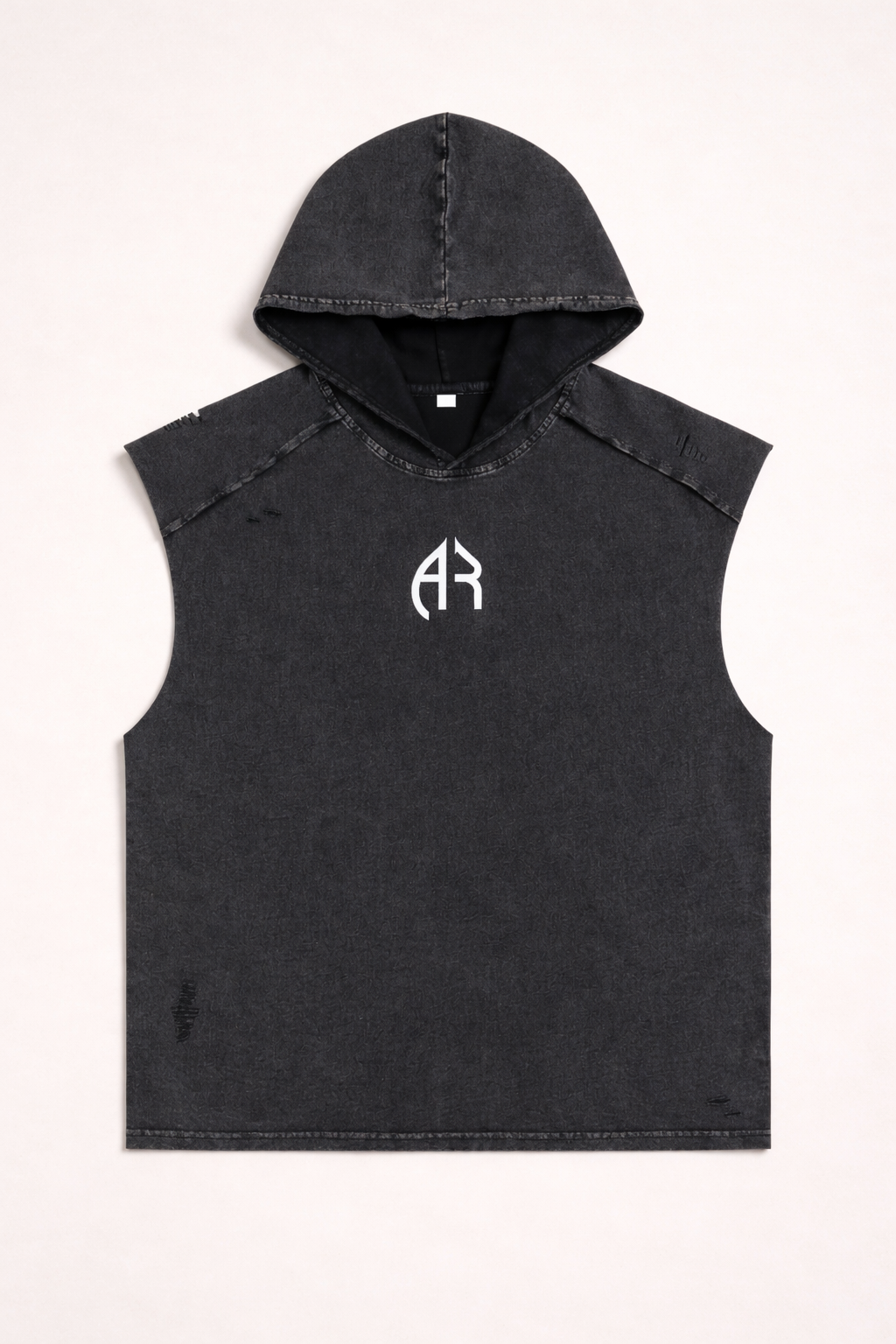 Arab as Fuck — Snow Washed Boxy Hooded Tank