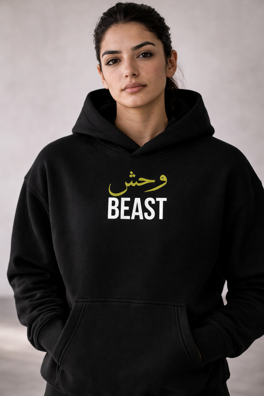 Arab Built x Arab as Fuck — “Beast” Limited Edition Oversized Fleece Hoodie