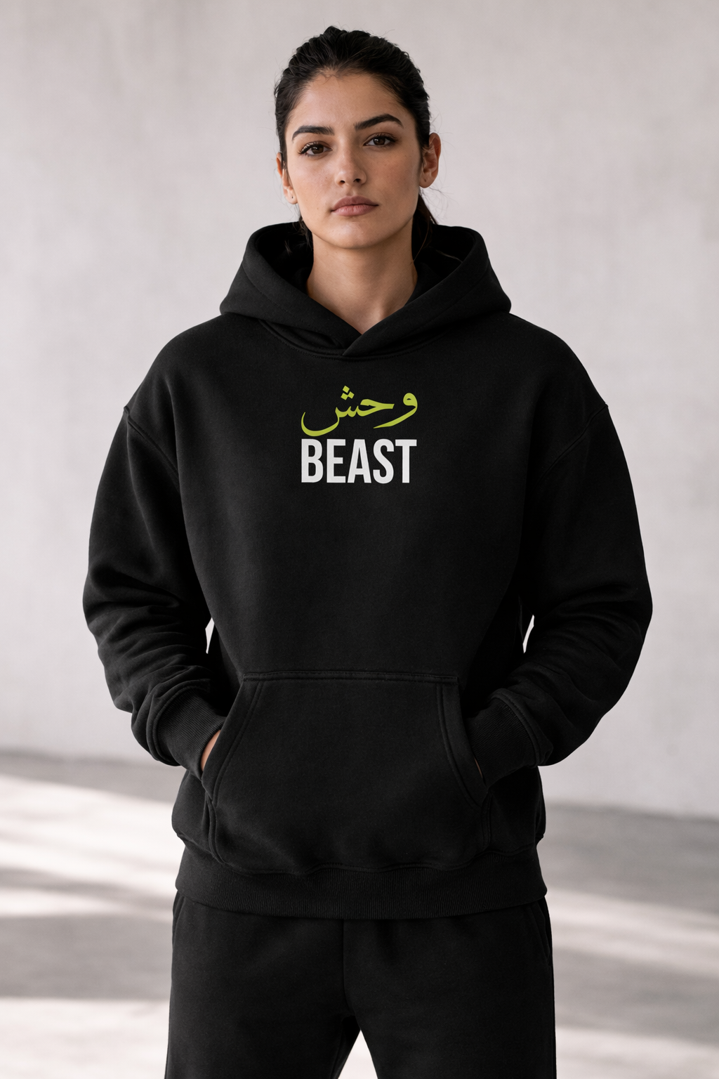 Arab Built x Arab as Fuck — “Beast” Limited Edition Oversized Fleece Hoodie