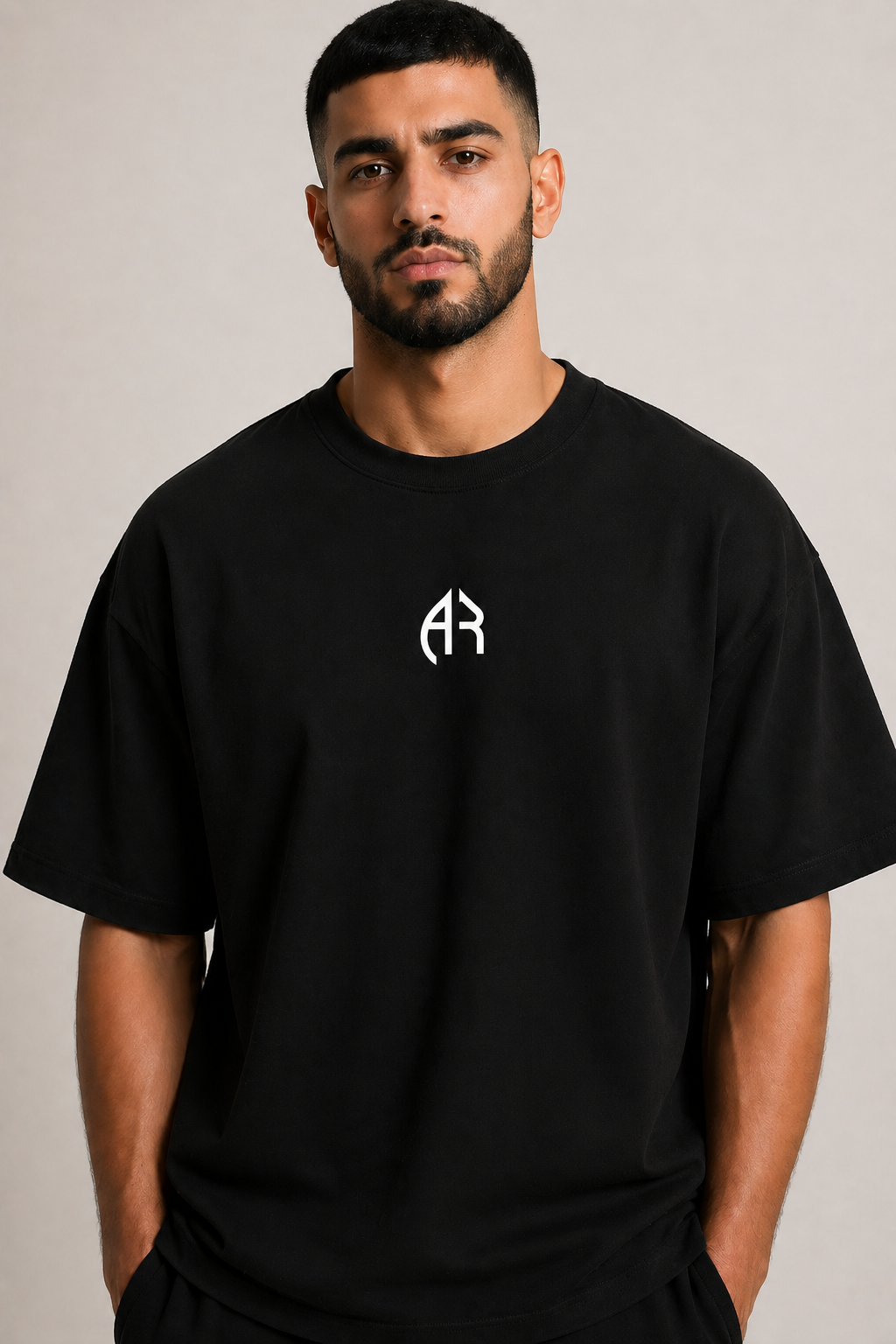 Arab as Fuck — Vertical Back Heavyweight Oversized Cotton T-Shirt