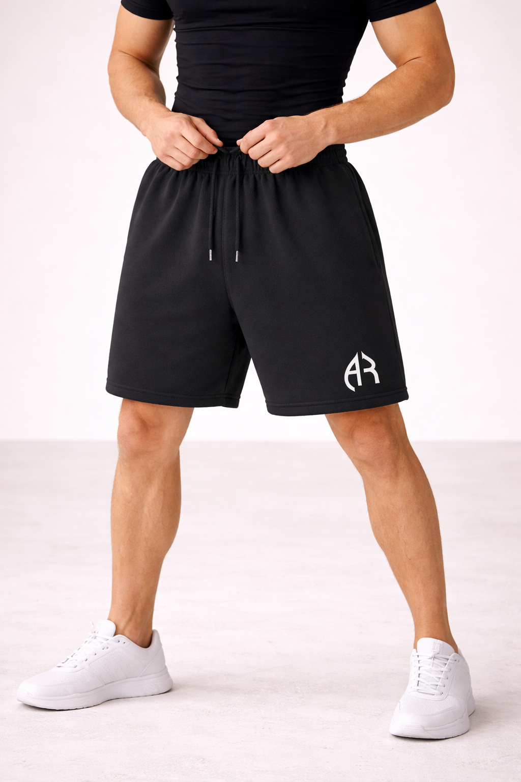 AAF (Unisex Heavyweight Fleece Loose Fit Shorts)